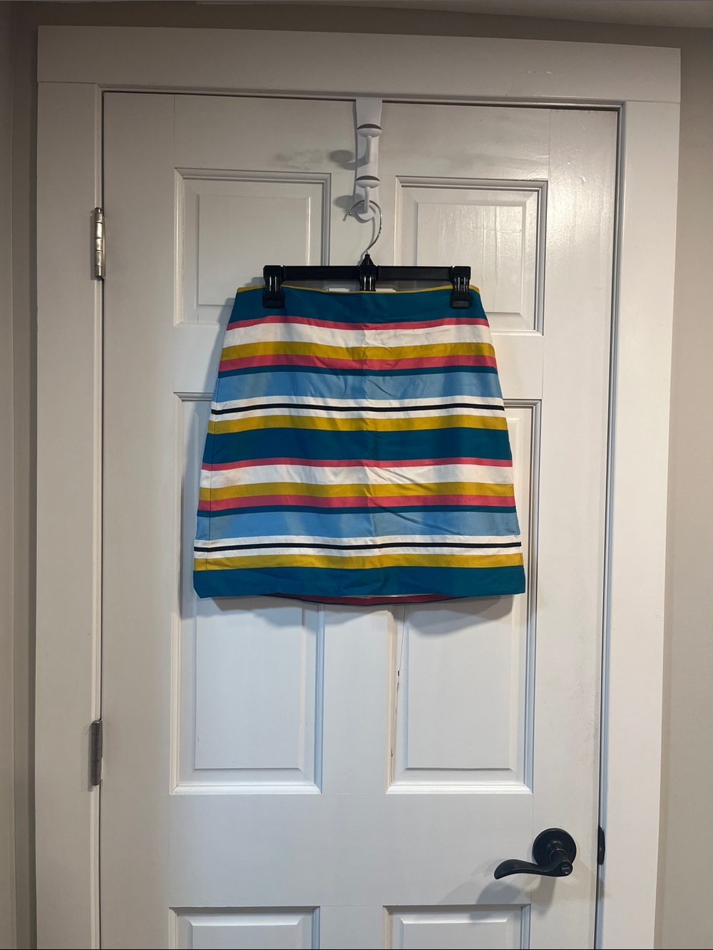 LOFT Striped Mini Skirt Size 4